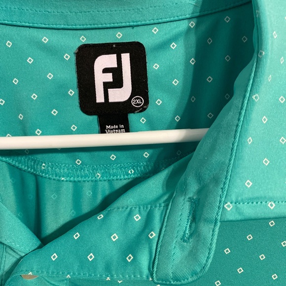 Mens Footjoy Golf Polo Size XL - Picture 2 of 3